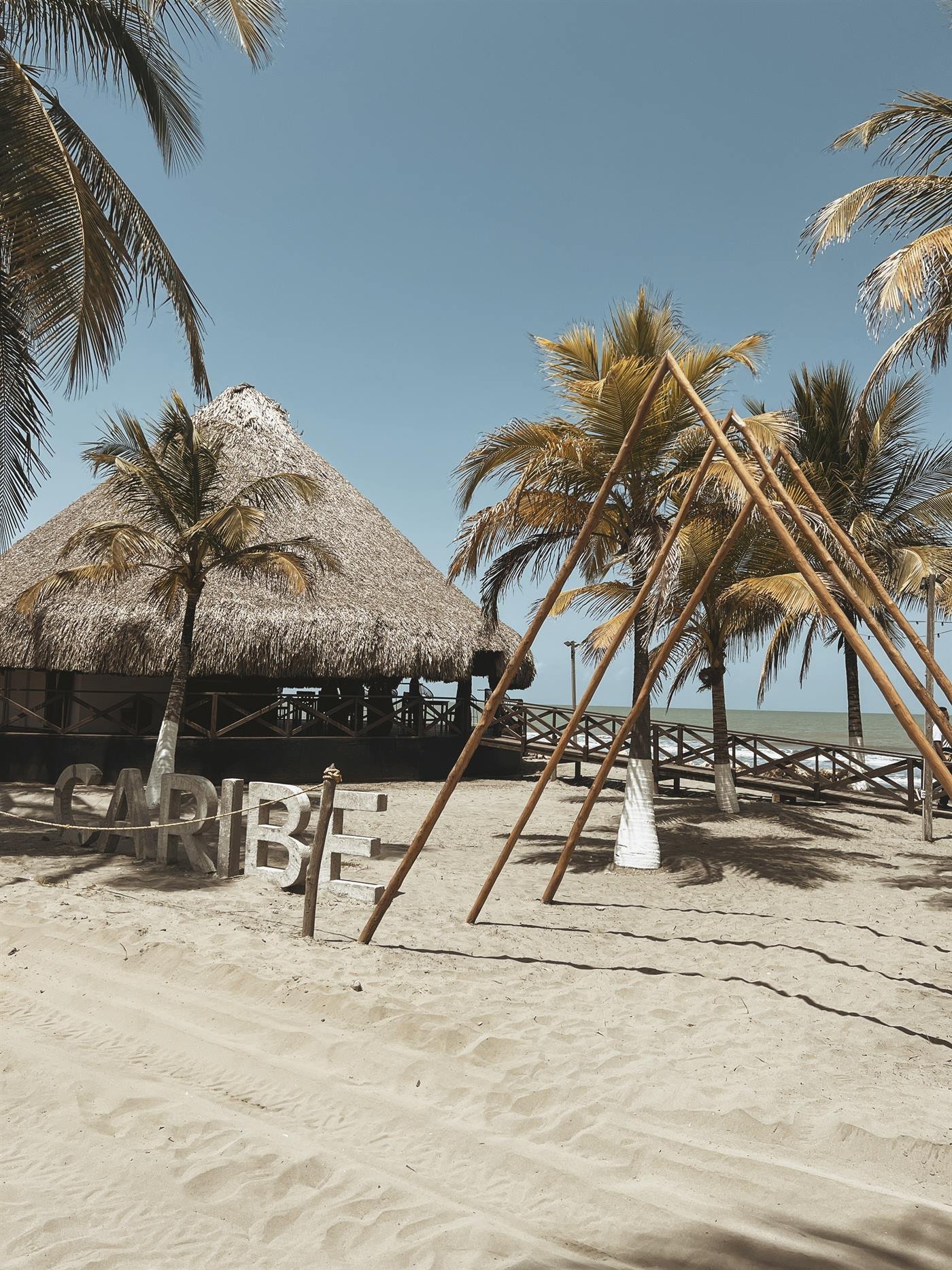Bohíos del club de playa